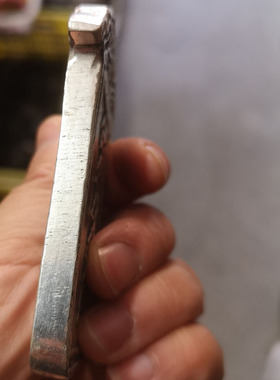 古玩铜器收藏仿古做旧双龙御赐令牌 牌子摆件影视道具