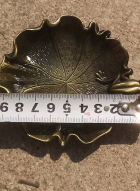 文房四宝青蛙古玩铜器