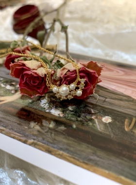 珍珠项链安眠曲简约女锁骨链原创