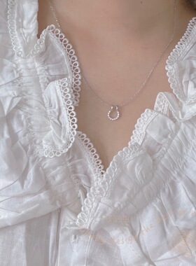 安眠辛西娅轻奢蓝宝石项链