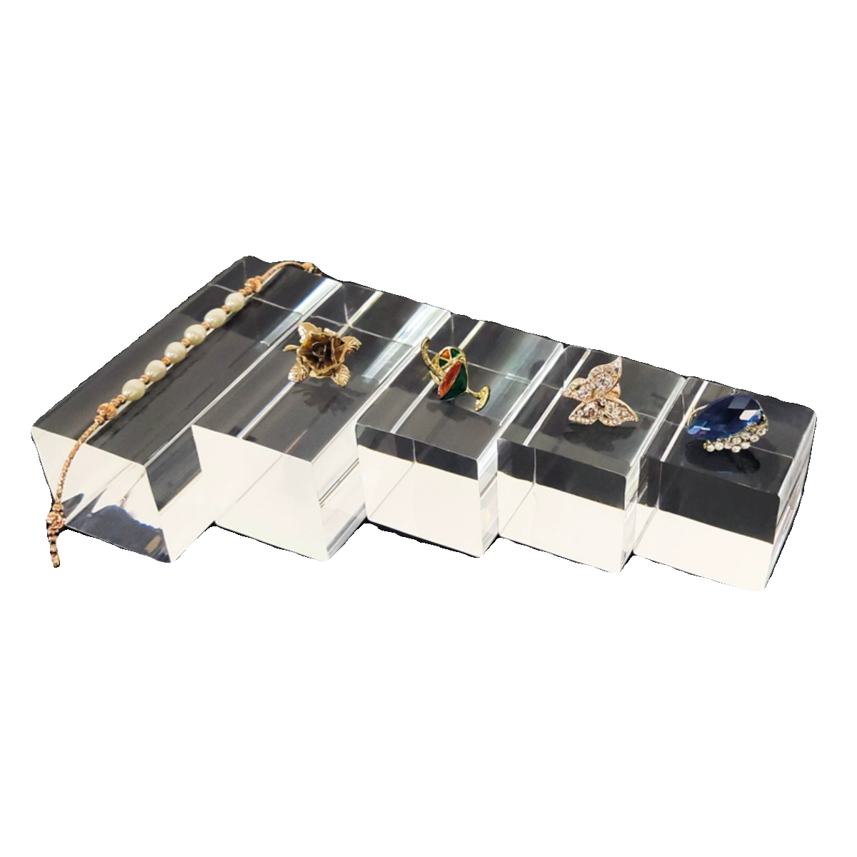 亚克力透明方柱饰品文玩手办展示底座摄影静物台桌面公仔摆件展架,淘宝优惠券,粉丝福利购,淘宝优惠卷