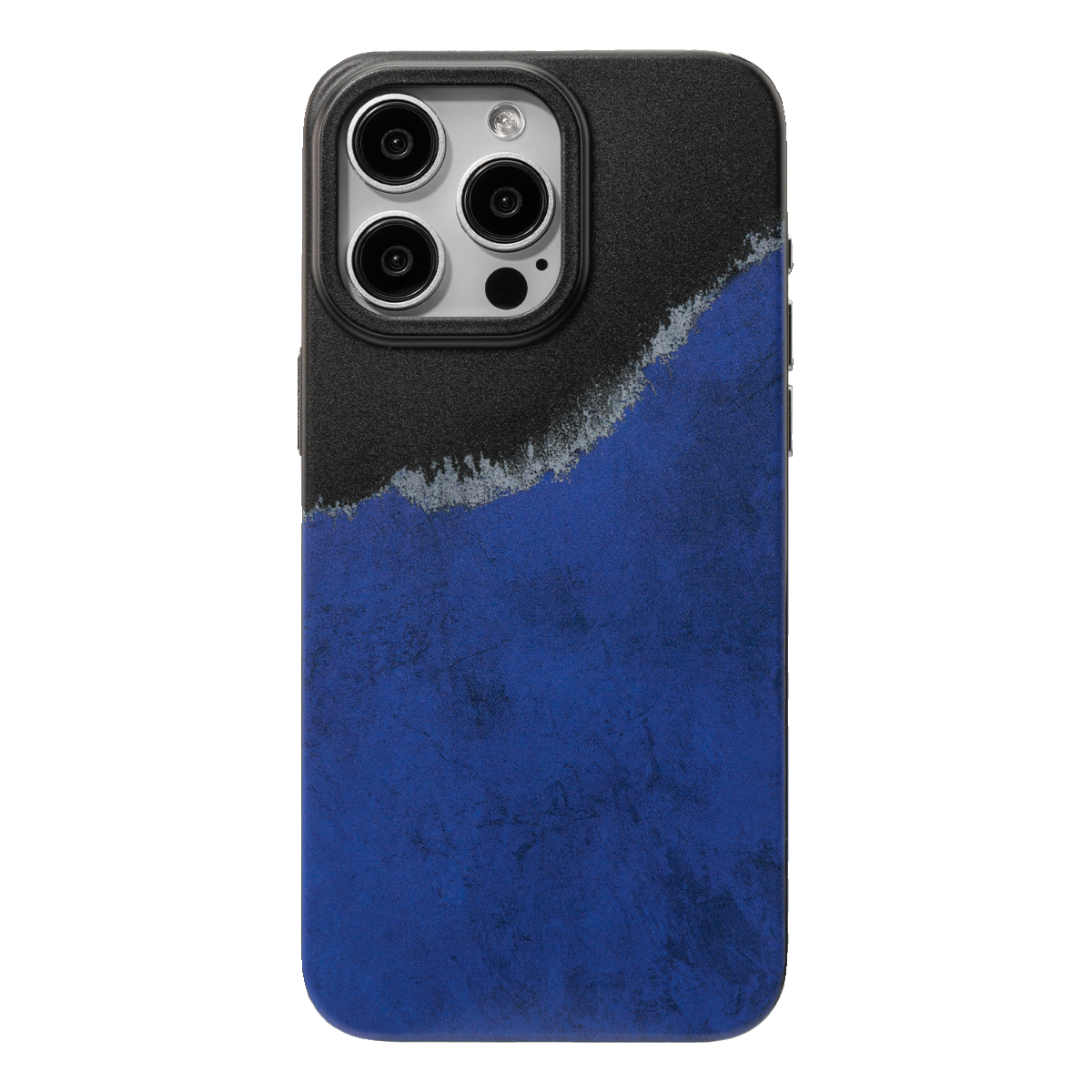 AnymoreLab原创设计磁吸极简克莱因蓝适用iPhone15ProMax苹果15手机壳15Pro磨砂不发黄透黑边框保护壳 - 图3