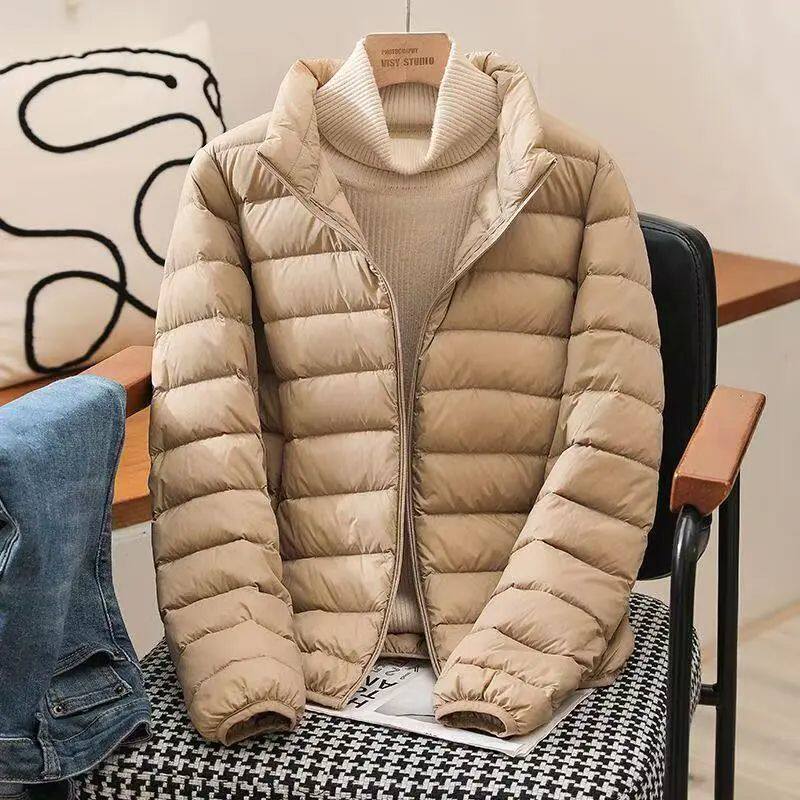 超轻羽绒棉服棉衣秋冬新款中老年妈妈短款棉袄保暖上衣外套女修身,淘宝优惠券,粉丝福利购,淘宝优惠卷