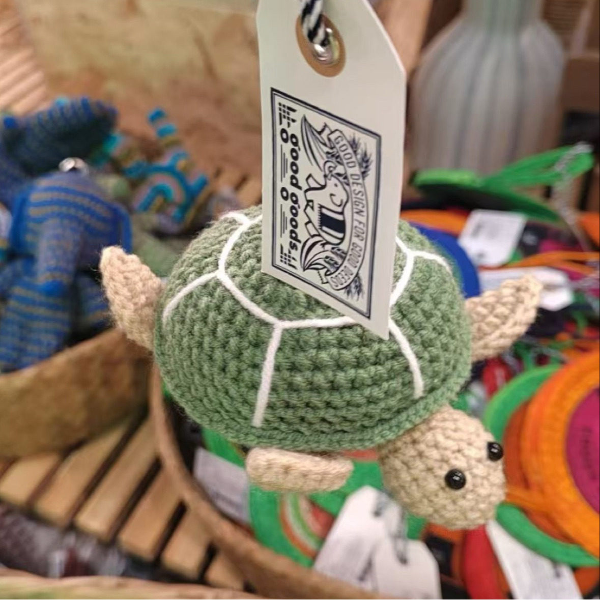 【现货】泰国Goodgoods小鱼爱心挂件正品代购钩织心形包挂件挂饰,淘宝优惠券,粉丝福利购,淘宝优惠卷