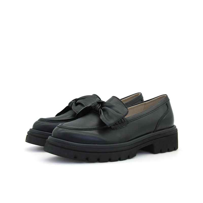 德国CAPRICE凯蝴蝶女鞋秋冬牛皮皮鞋休闲超轻厚底乐福鞋单鞋24751,淘宝优惠券,粉丝福利购,淘宝优惠卷