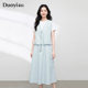 Duoyi Korean light workwear style ຊຸດສອງສິ້ນປອມ