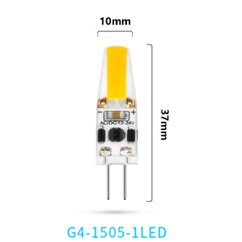 G4插口LED蓝宝石COB 2W 3W AC/DC12VLED光源替换卤素灯萤火虫灯 - 图1