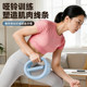 Huaya solid cast iron plastic-impregnated dumbbells and kettlebells for dual use
