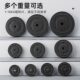 Environmentally friendly rubber-coated full-weight barbell and dumbbell plates