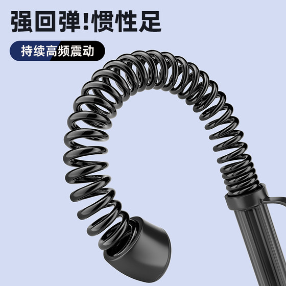 Cordless battle rope swing for home training