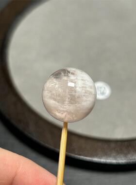 18.4mm粉雪花幽灵水晶单
