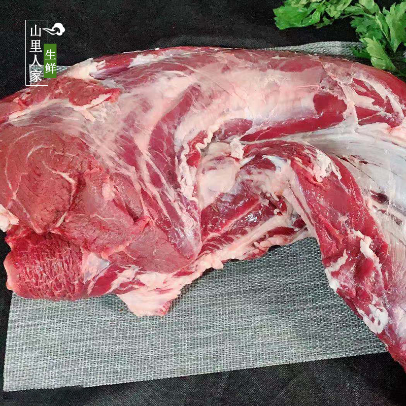 新鲜吊龙牛肉2斤 嫩牛肉 农家散养黄牛肉1000g 潮汕牛肉火锅食材 - 图2