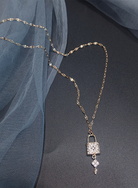 钛钢不掉色心扉ins潮风钥匙吊坠