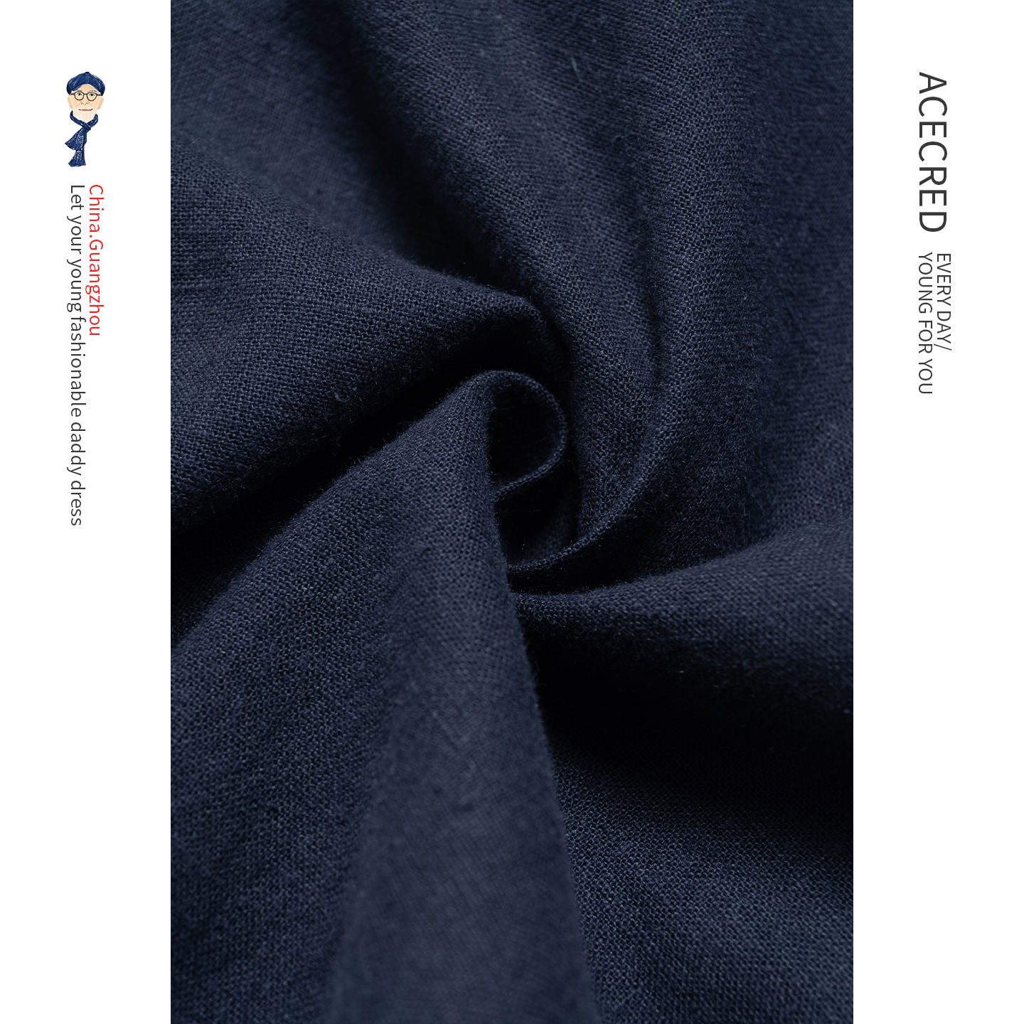 中年爸爸裤子男宽松棉麻长裤中老年人大码松紧腰休闲裤老人爷爷 - 图2