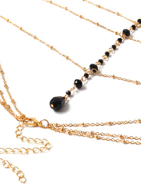 欧美度假连体裙可搭配身体链