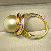 Seawater South Sea gold beads strong light round ring 10-13