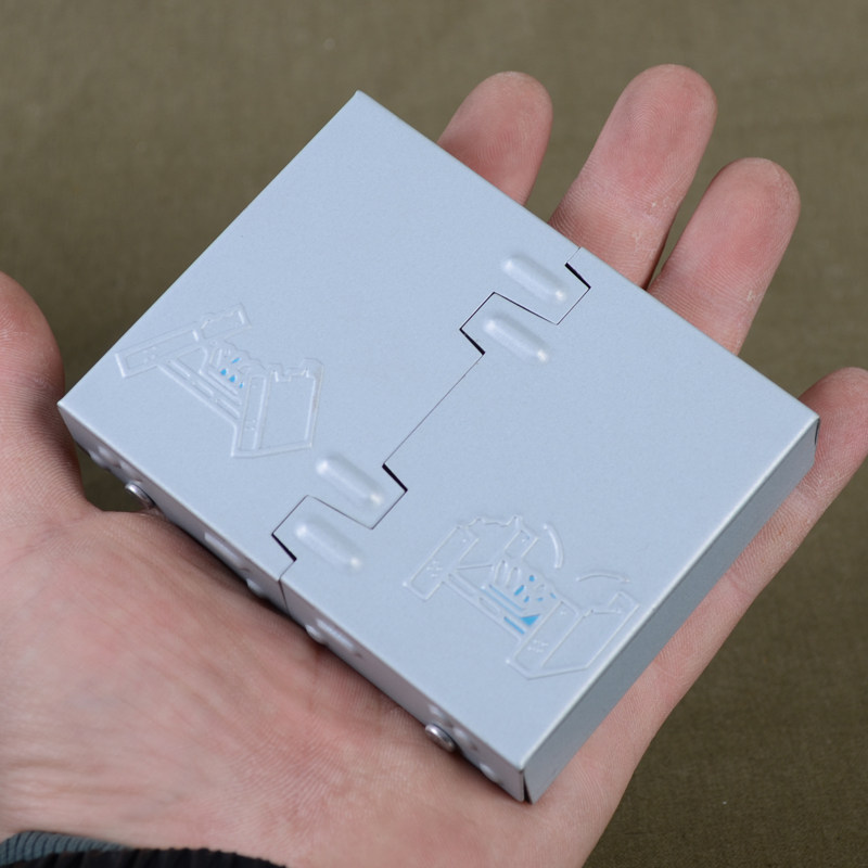 德式户外固体酒精炉 炊具防风便携折叠野外单人野营学生宿舍用灶