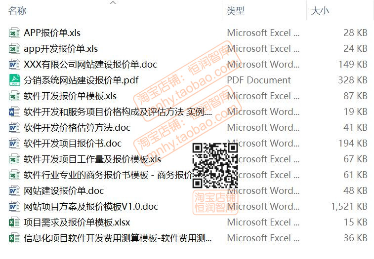 软件开发APP网站建设报价单模板系统项目商务信息化项目需求程序-图3