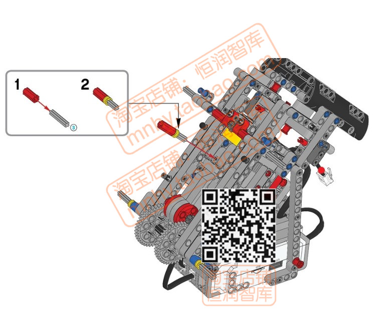 乐高EV3机器人搭建图纸电子版编程学习资料教案LEGO积木儿童教学 - 图1