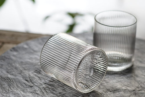 国内良品 日式 筋纹耐热玻璃 水杯 茶杯 酒杯 果汁杯 牛奶杯 咖啡 - 图2