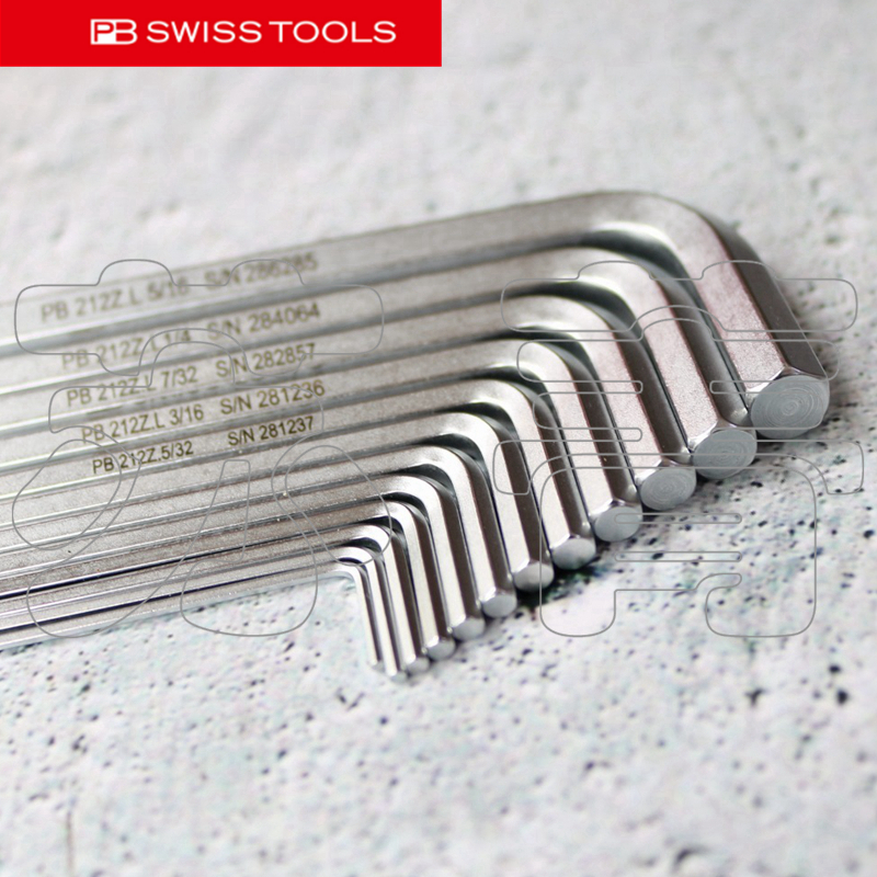 瑞士原装PB SWISS TOOLS英制加长球头内六角扳手PB 212Z.L 系列 - 图1