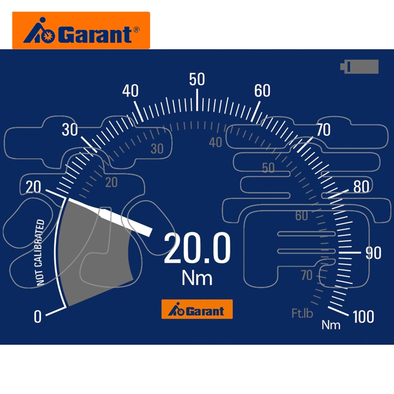 德国原装霍夫曼GARANT电子式扭力棘轮扳手高精度带有数字刻度量表 - 图2