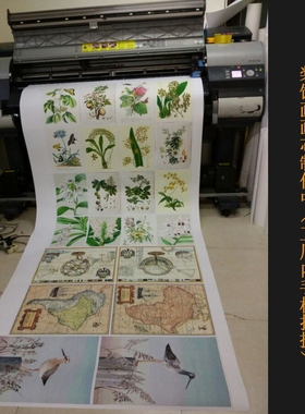 高清画芯喷绘装饰挂画芯打印微喷