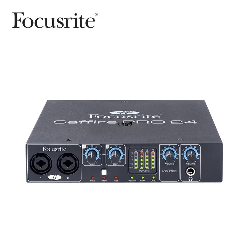 Focusrite福克斯特声卡Saffire Pro 24/26系列高品质火线录音声卡 - 图0