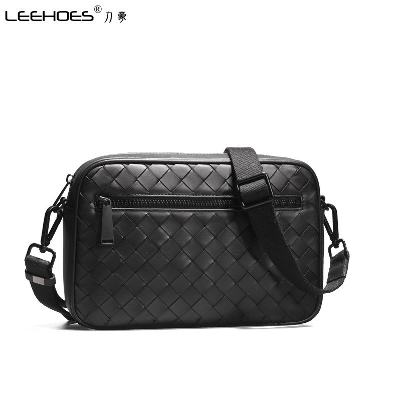 2021新款潮牌单肩小巧男真皮斜挎包 力豪男士包袋