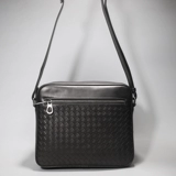 Сумка через плечо для отдыха, сумка на одно плечо с молнией, плетеный модный ремешок для сумки, из натуральной кожи