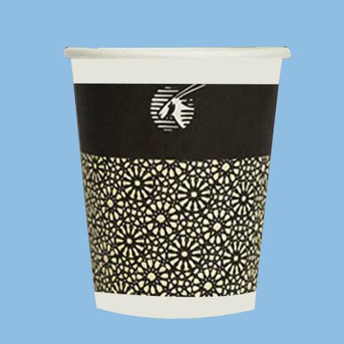 一次性纸杯定制印logo纸杯子定做订制杯加厚纸茶杯商用水杯整箱 - 图1