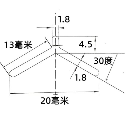 分钩器子线分叉器子线双钩分线器人字钓鱼垂钓装备用品渔具小配件 - 图2