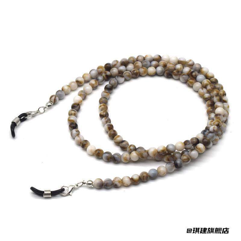 长款眼镜链经典眼镜防丢链复古百搭防掉时尚垂感手工串珠80CM,淘宝优惠券,粉丝福利购,淘宝优惠卷