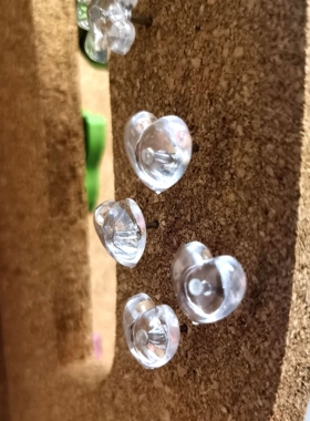 固定美工透明幼儿园软木板