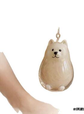 防尘小狗狗狗创意小猫狗毛收集吊坠猫咪包挂件装饰挂件钥匙扣包