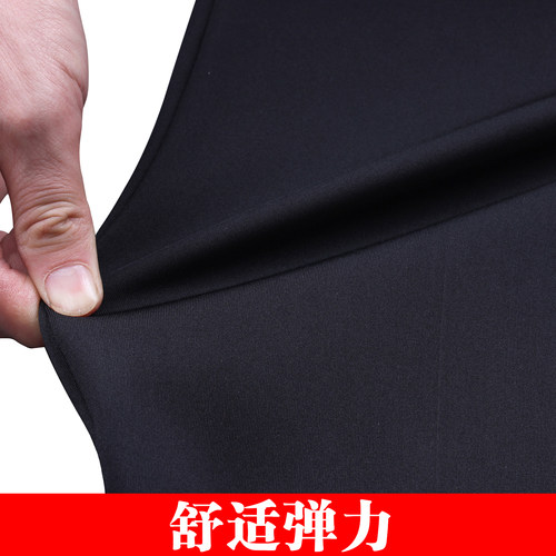 春夏肥佬男裤加肥加大松紧腰特体中老年70岁80老人胖子大码爷爷裤 - 图1