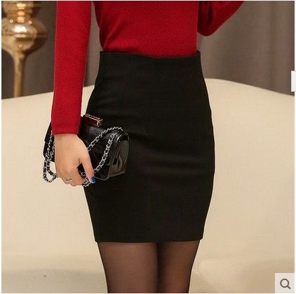 Spring and autumn mid-length versatile suit skirt professional skirt
