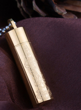 楞严咒胎毛招财转运男女士吊坠