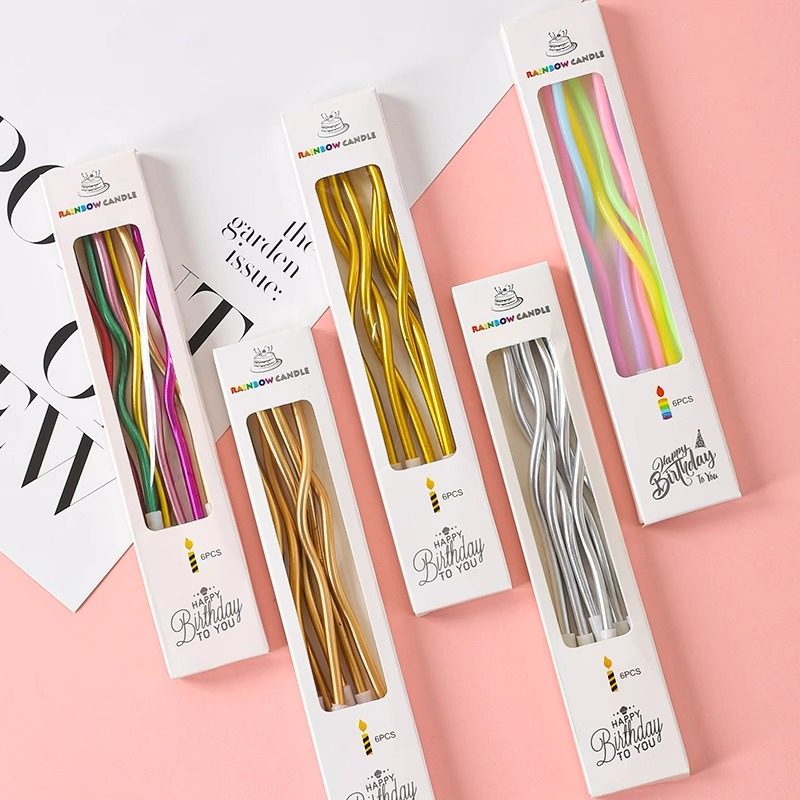 曲线蜡烛生日蛋糕装饰摆件螺旋蜡烛烘焙螺纹创意网红弯曲蜡烛插件,淘宝优惠券,粉丝福利购,淘宝优惠卷