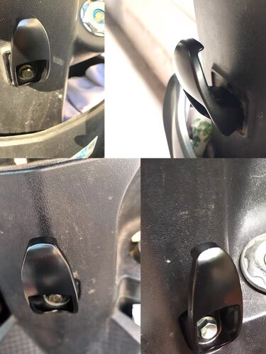小鬼王电动车加厚款铝合金挂钩雅迪爱玛电瓶车通用置物勾配件包邮 - 图2