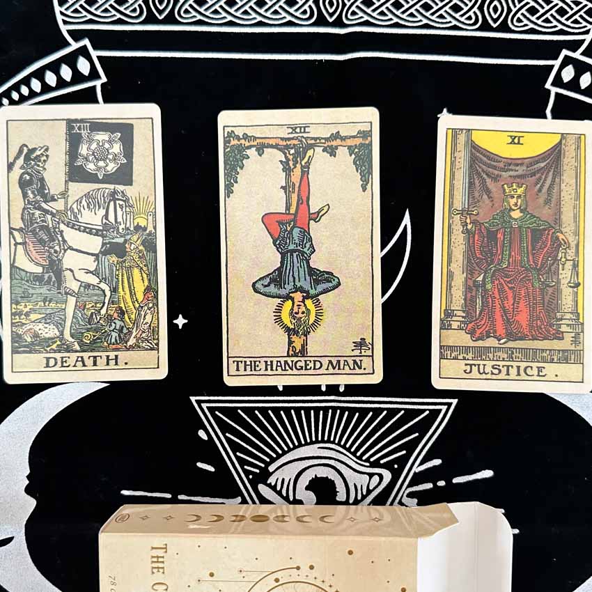 The Classic Tarot经典塔罗牌英文卡牌游戏带说明书-图1