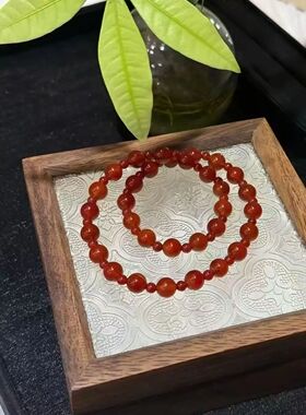 2026本命年礼物 红色手链 双圈 单圈