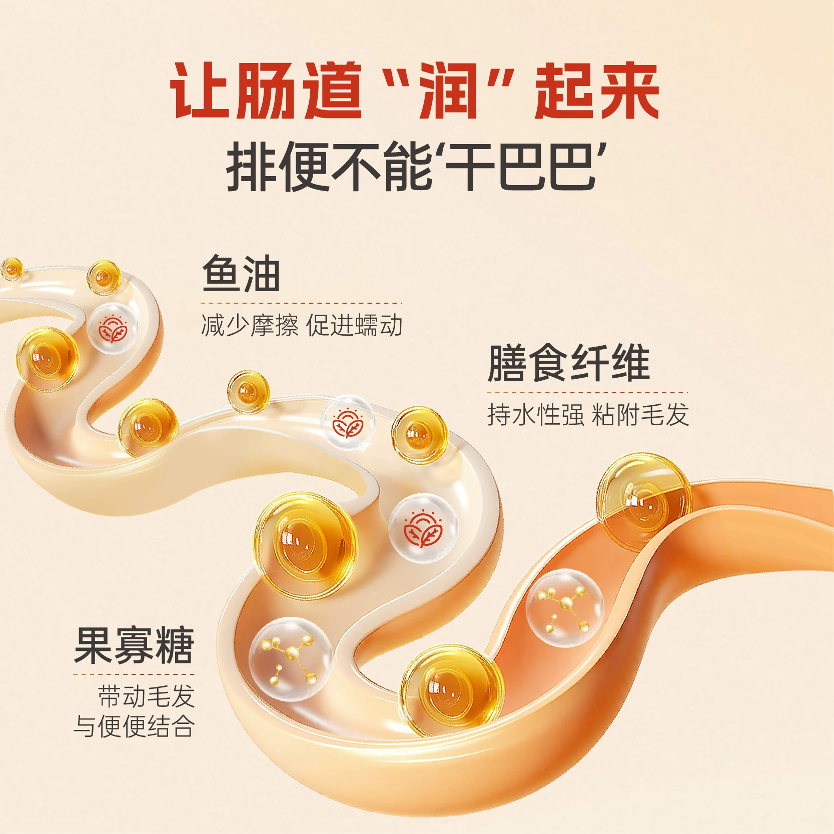 [GOPETBANG够宠吧化毛膏猫咪营养膏排毛球鱼油温和排毛高膳食纤维]