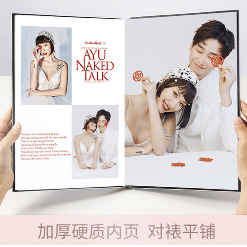 影楼水晶相册高端定制写真毕业纪念册结婚儿童照片洗做成照片书 - 图2
