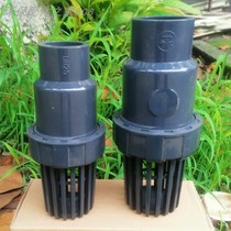 (Premium) Water Pump Special Accessories National Standard UPVC Plastic Bottom Valves Check Valve Wall Thickness Corrosion Resistant