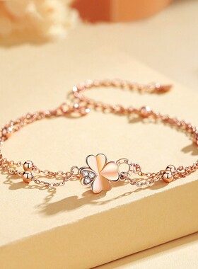 法国chrry koops925银双层手链女款轻奢时尚潮流高级感气质小众