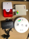 Термометр, сигнализация, вентилятор, переключатель, телефон, 220v