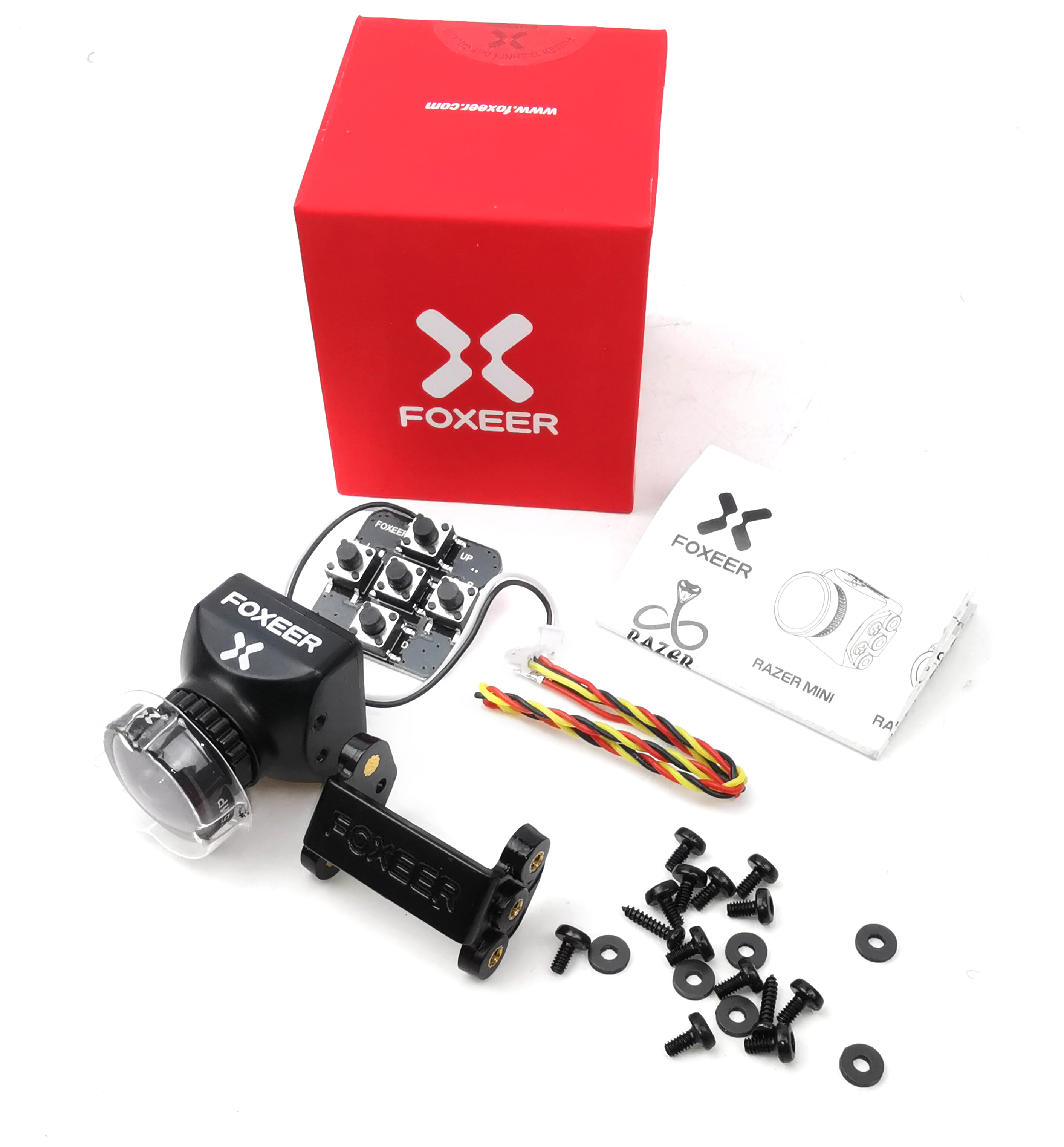 FOXEER雷蛇mini 1200TVL NP制式切换穿越机宽电压多语种 2.1-图3