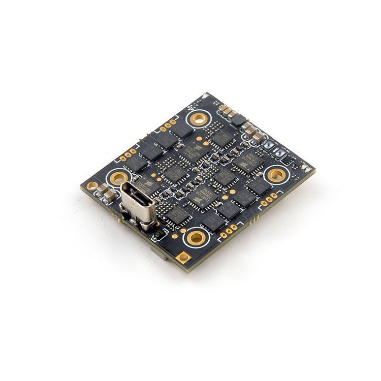 FPV Happymodel ELRS X1一体化 2.4GHz 接收机12A ESC 4合1 飞控 - 图0