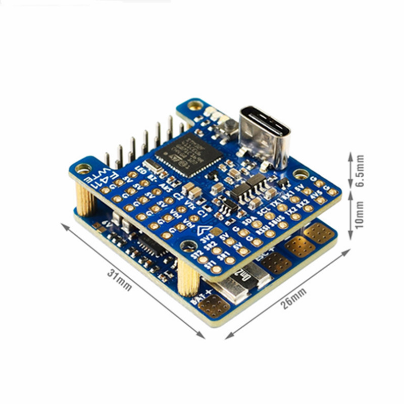 FPV MATEK F411 WTE BMI270 Baro OSD BEC 132A 电流传感器 飞控 - 图1